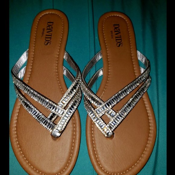 David's Bridal Shoes - Women's sandals size 8